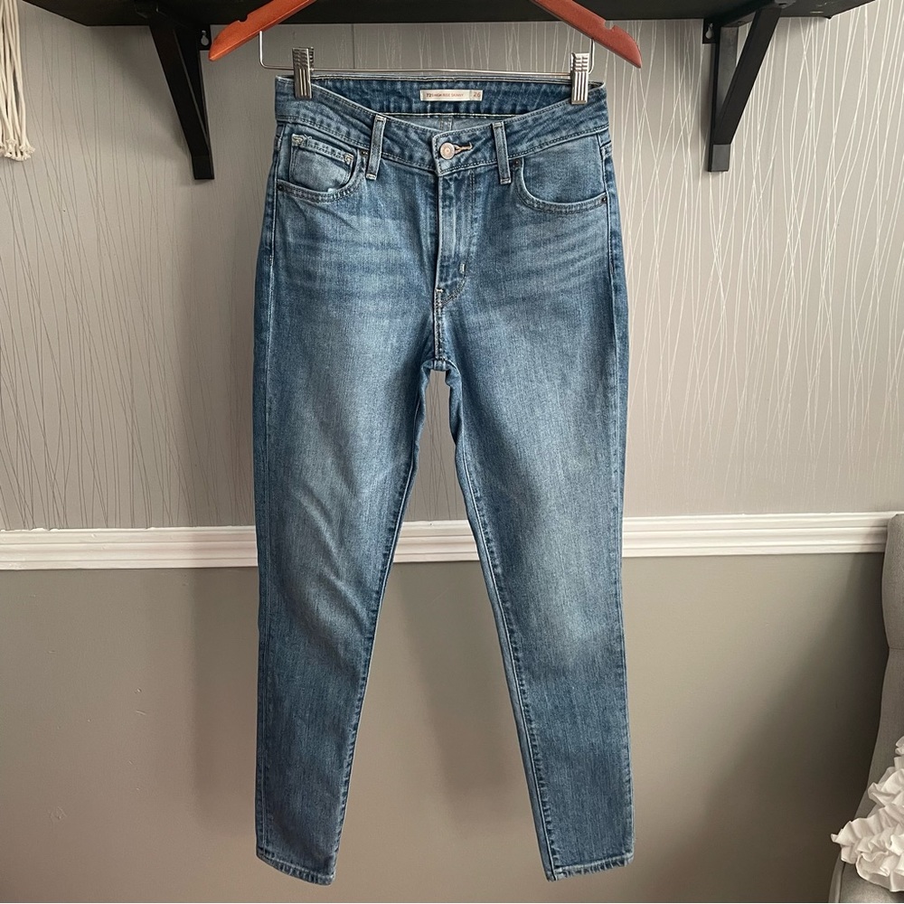 Levi’s 721 High Rise Skinny Stretch Jeans Women’s Size 26